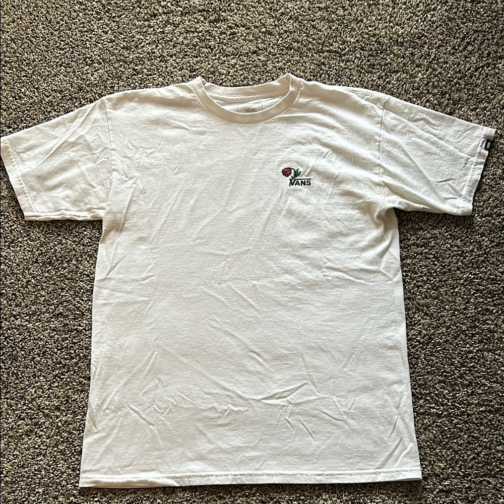 Vans White Short Sleeve Tee